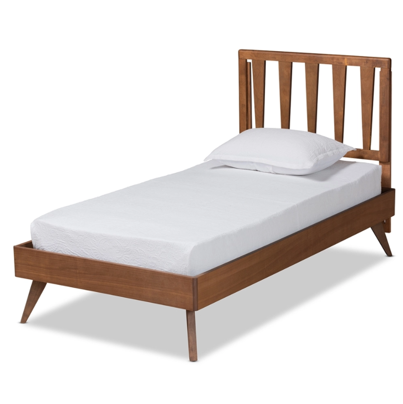 Baxton Studio Michi Modern and Contemporary Finished Wood Bed