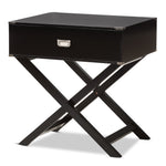 Load image into Gallery viewer, Baxton Studio Curtice Modern And Contemporary 1-Drawer Wooden Bedside Table
