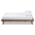 Load image into Gallery viewer, Baxton Studio Jacob Mid-Century Modern Finished Solid Wood Bed Frame
