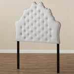 Load image into Gallery viewer, Baxton Studio Hilda Modern And Contemporary Greyish Beige Fabric Twin Size Headboard
