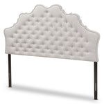 Load image into Gallery viewer, Baxton Studio Hilda Modern And Contemporary Greyish Beige Fabric Full Size Headboard
