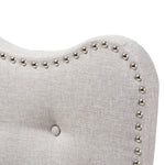 Load image into Gallery viewer, BAXTON STUDIO EMMA MODERN AND CONTEMPORARY GREYISH BEIGE FABRIC TWIN SIZE HEADBOARD
