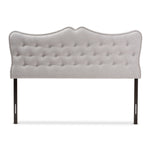 Load image into Gallery viewer, Baxton Studio Emma Modern And Contemporary Greyish Beige Fabric Queen Size Headboard
