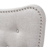 Load image into Gallery viewer, Baxton Studio Emma Modern And Contemporary Greyish Beige Fabric Queen Size Headboard
