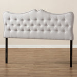 Load image into Gallery viewer, BAXTON STUDIO EMMA MODERN AND CONTEMPORARY GREYISH BEIGE FABRIC QUEEN SIZE HEADBOARD
