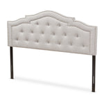 Load image into Gallery viewer, Baxton Studio Edith Modern And Contemporary Greyish Beige Fabric Queen Size Headboard
