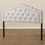 Load image into Gallery viewer, BAXTON STUDIO EDITH MODERN AND CONTEMPORARY GREYISH BEIGE FABRIC FULL SIZE HEADBOARD
