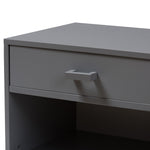 Load image into Gallery viewer, Baxton Studio Deirdre Modern And Contemporary Grey Wood 1-Drawer Nightstand
