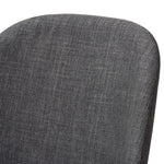 Load image into Gallery viewer, Baxton Studio Cody Mid-Century Modern Dark Grey Fabric Upholstered Walnut Finished Wood Dining Chair (Set Of 2)
