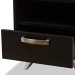 Load image into Gallery viewer, Baxton Studio Warwick Modern And Contemporary Espresso Brown Finished Wood End Table
