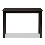 Load image into Gallery viewer, Baxton Studio Eveline Modern Espresso Brown Finished Wood 43-Inch Dining Table
