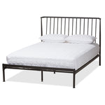 Load image into Gallery viewer, Baxton Studio Sabine Modern and Contemporary Antique Platform Bed - Queen Size, Full Size
