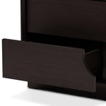 Load image into Gallery viewer, BAXTON STUDIO LARSINE MODERN AND CONTEMPORARY BROWN FINISHED 2-DRAWER NIGHTSTAND
