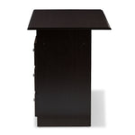 Load image into Gallery viewer, Baxton Studio Carine Modern And Contemporary Wenge Brown Finished Desk
