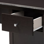 Load image into Gallery viewer, BAXTON STUDIO BELORA MODERN AND CONTEMPORARY WENGE BROWN FINISHED DESK
