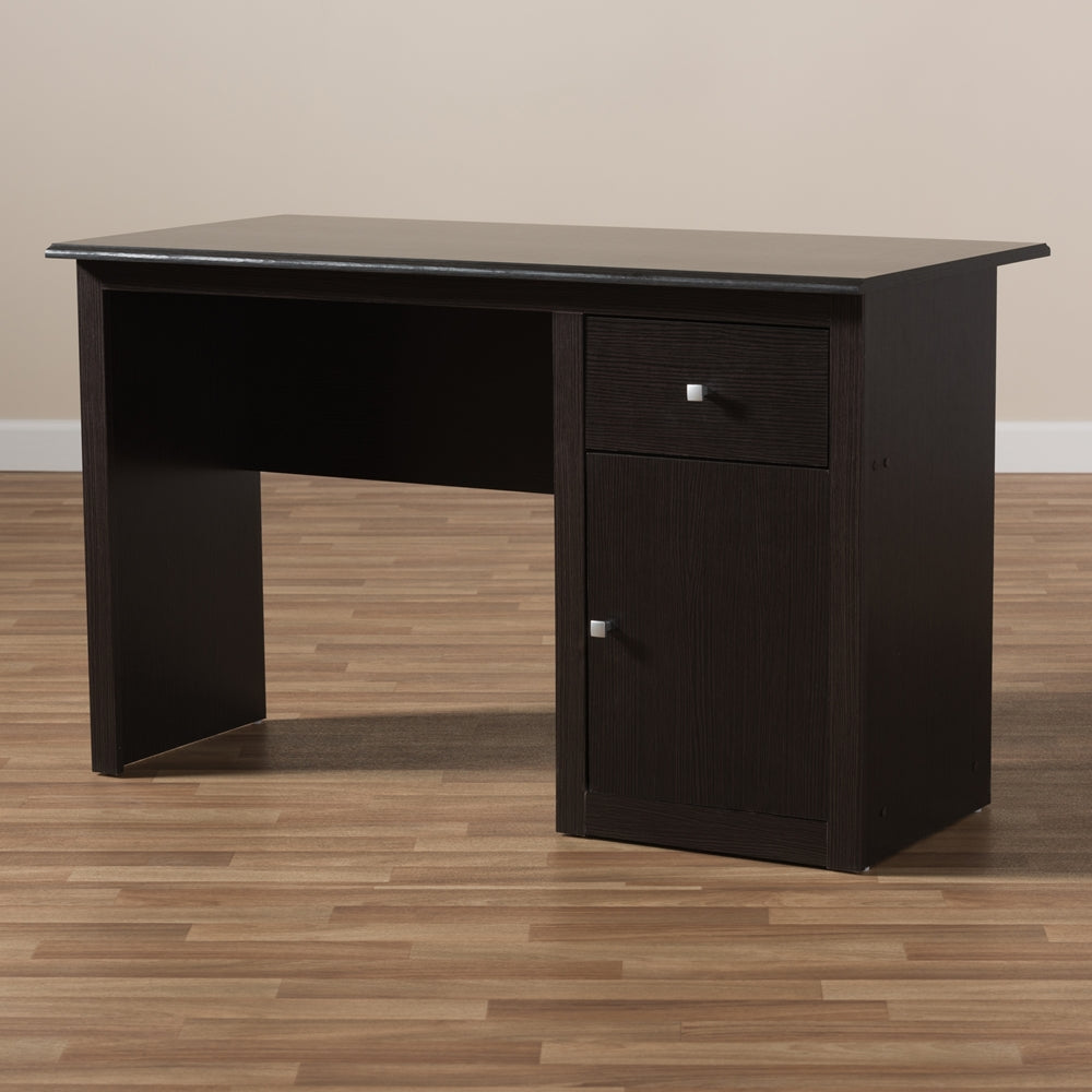 Baxton Studio Belora Modern And Contemporary Wenge Brown Finished Desk