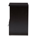 Load image into Gallery viewer, Baxton Studio Odelia Modern And Contemporary Wenge Brown Finished 1-Drawer Nightstand
