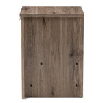 Load image into Gallery viewer, Baxton Studio Laverne Modern And Contemporary Oak Brown Finished 1-Drawer Nightstand
