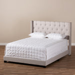 Load image into Gallery viewer, Baxton Studio Brady Modern and Contemporary Fabric Upholstered Bed
