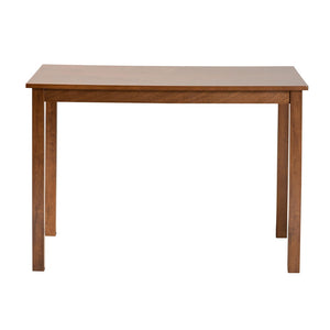 Baxton Studio Eveline Modern Walnut Brown Finished Wood 43-Inch Dining Table