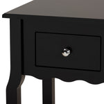 Load image into Gallery viewer, BAXTON STUDIO HAILEY CLASSIC TRADITIONAL AND TRANSITIONAL BLACK FINISHED WOOD 1-DRAWER NIGHTSTAND
