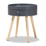 Load image into Gallery viewer, Baxton Studio Jessen Mid-Century Modern 1-Drawer Wood Nightstand
