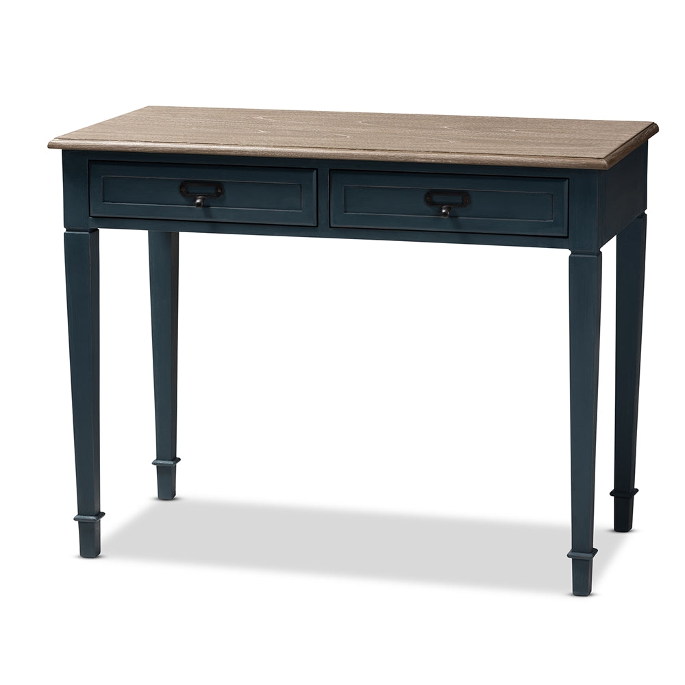 Baxton Studio Dauphine French Provincial Spruce Accent Writing Desk