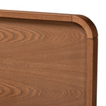 Load image into Gallery viewer, Baxton Studio Mailene Mid-Century Modern Walnut Brown Finished Wood Full Size Headboard
