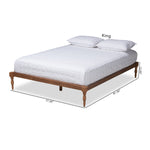 Load image into Gallery viewer, Baxton Studio Iseline Modern And Contemporary Finished Wood Platform Bed
