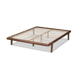 Load image into Gallery viewer, Baxton Studio Kaia Mid-Century Modern Finished Wood Platform Bed Frame
