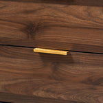 Load image into Gallery viewer, Baxton Studio Lena Mid-Century Modern Walnut Brown Finished 6-Drawer Wood Dresser
