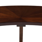 Load image into Gallery viewer, Baxton Studio Berlin Mid-Century Modern Walnut Finished Wood Curved Dining Bench
