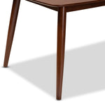 Load image into Gallery viewer, BAXTON STUDIO EDNA MID-CENTURY MODERN WALNUT FINISHED WOOD DINING TABLE
