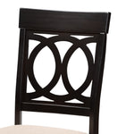 Load image into Gallery viewer, Baxton Studio Jessie Modern Sand Fabric And Dark Brown Finished Wood 5-Piece Dining Set
