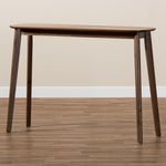 Load image into Gallery viewer, Baxton Studio Wendy Mid-Century Modern Walnut Finished Wood Console Table
