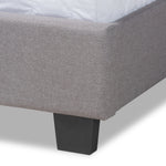 Load image into Gallery viewer, Baxton Studio Ansa Modern And Contemporary Grey Fabric Upholstered Full Size Bed
