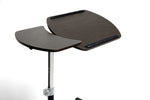 Load image into Gallery viewer, Baxton Studio Olsen Brown Wheeled Laptop Tray Table With Tilt Control
