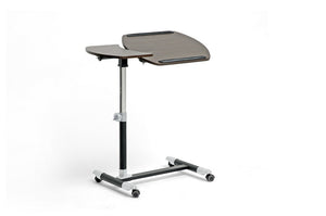 Baxton Studio Olsen Wheeled Laptop Tray Table with Tilt Control