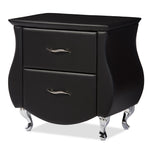 Load image into Gallery viewer, Baxton Studio Erin Modern and Contemporary Faux Leather Upholstered Nightstand
