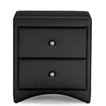 Load image into Gallery viewer, Baxton Studio Dorian Faux Leather Upholstered Modern Nightstand
