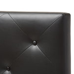 Load image into Gallery viewer, Baxton Studio Baltimore Modern And Contemporary Black Faux Leather Upholstered Twin Size Headboard
