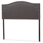 Load image into Gallery viewer, Baxton Studio Aubrey Modern And Contemporary Dark Grey Fabric Upholstered Full Size Headboard
