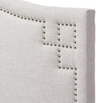 Load image into Gallery viewer, Baxton Studio Aubrey Modern And Contemporary Greyish Beige Fabric Upholstered Queen Size Headboard
