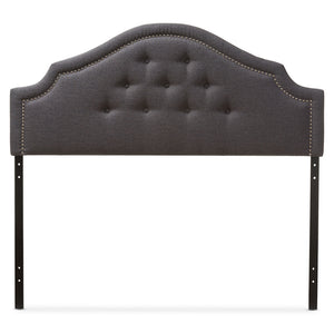 Baxton Studio Cora Modern and Contemporary Fabric Upholstered Headboard