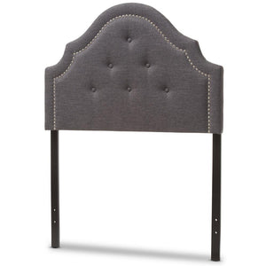 Baxton Studio Cora Modern and Contemporary Fabric Upholstered Headboard