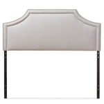 Load image into Gallery viewer, BAXTON STUDIO AVIGNON MODERN AND CONTEMPORARY GREYISH BEIGE FABRIC UPHOLSTERED FULL SIZE HEADBOARD
