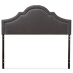 Load image into Gallery viewer, BAXTON STUDIO RITA MODERN AND CONTEMPORARY DARK GREY FABRIC UPHOLSTERED FULL SIZE HEADBOARD
