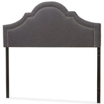 Load image into Gallery viewer, Baxton Studio Rita Modern And Contemporary Dark Grey Fabric Upholstered Full Size Headboard
