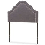 Load image into Gallery viewer, Baxton Studio Rita Modern And Contemporary Dark Grey Fabric Upholstered Twin Size Headboard
