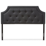 Load image into Gallery viewer, Baxton Studio Mars Modern And Contemporary Dark Grey Fabric Full Size Headboard
